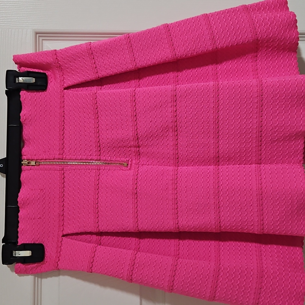Ginger G Pink A-Line Skirt - Picture 2 of 2